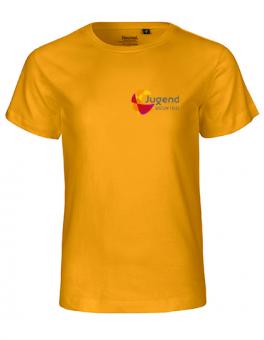 Mens Fit T-Shirt Jugend "Yellow" 