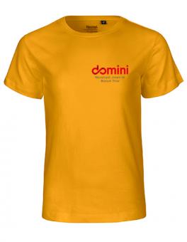 Mens Fit T-Shirt Domini "Yellow" 