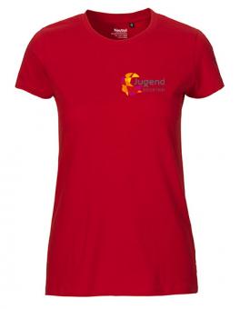 Ladies Fit T-Shirt Jugend "Red" 