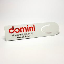 Alu-Lesezeichen DOMINI 