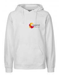 Mens Hoodie Jugend "white" 