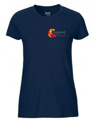 Ladies Fit T-Shirt Jugend "Navy" 