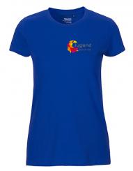 Ladies Fit T-Shirt Jugend "Royal" 