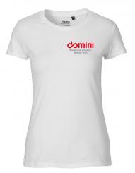 Ladies Fit T-Shirt Domini "White" 