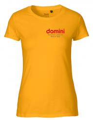 Ladies Fit T-Shirt Domini "Yellow" 